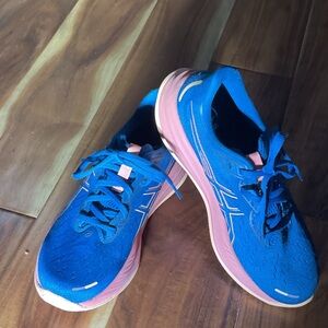 Asics Women's Athletic Shoes in Blue and Pink